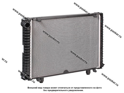 Фото: Радиатор Газель Бизнес 14- LUZAR дв. УМЗ 42164 A275 паяный алюминиевый LRc 0325