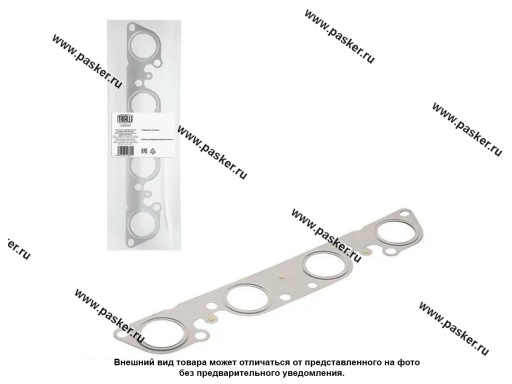 Фото: Прокладка коллектора 2110 и мод, Priora дв1,6 16-ти кл, 1118 Калина дв1,4 16-ти кл выпускного метал