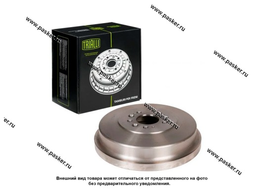 Фото: Барабан задний/передний тормозной Волга TRIALLI TF 061 [упаковка 2 шт.]