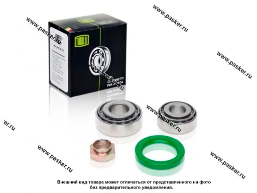 Фото: Подшипник ступицы ГАЗ 3110 TRIALLI передний стопорные кольца гайка CS 733