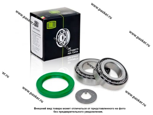 Фото: Подшипник ступицы ГАЗ 3302 TRIALLI задний сальник шайбы смазка CS 732