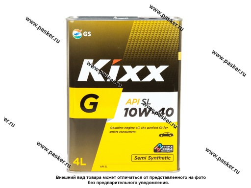 Фото: Масло KIXX 10W40 G API SL 4л п/с