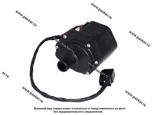 Фото: Кран отопителя ГАЗ 3302 2217 ГАЗель LUZAR электрический 2 патрубка LVE 0306