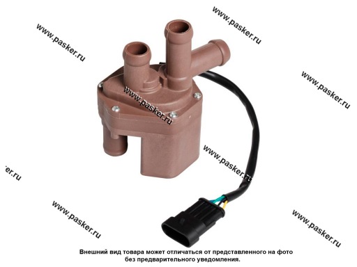 Фото: Кран отопителя Газель Next LUZAR электрический LVE 0322