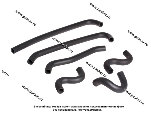Фото: Патрубки печки ГАЗель-Next дв. Cummins  LUZAR 6шт LPKh 0322