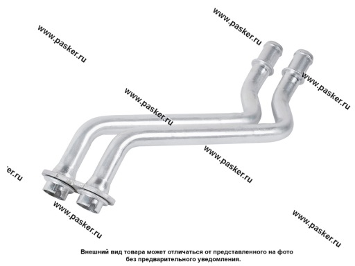 Фото: Патрубки радиатора печки LADA Largus 12- Renault Logan 04- LUZAR 2шт LPKh 0998