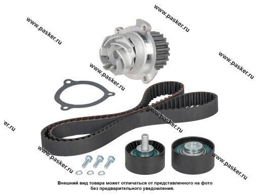 Фото: Ремень ГРМ+2 ролика 2170 Priora дв. 21126 LUZAR 16кл. LWP 0128