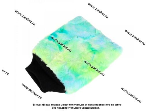 Фото: Варежка плюшевая 20х25cм PURESTAR PS-M-007-GRN