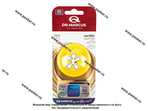 Фото: Ароматизатор Dr.Marcus Lucky Pin Vanilla