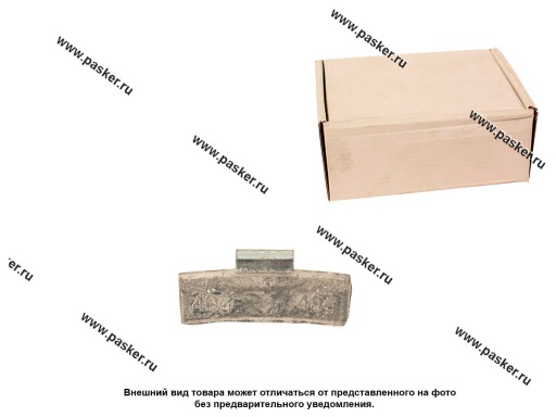 Фото: Грузик балансировочный 40гр NORM для литого диска со скобой 50шт