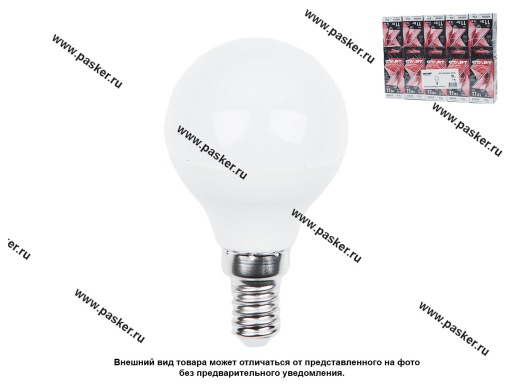 Фото: Лампа светодиодная СТАРТ LEDGLS E27 11W 4000к нейтральный свет [упаковка 10 шт.]