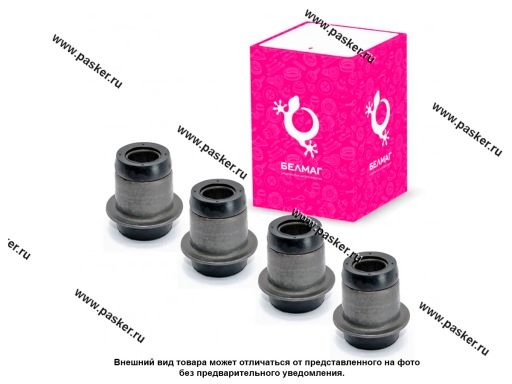 Фото: Сайлентблоки 2101-07 нижние 4шт БелМаг BM0243