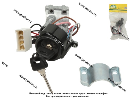 Фото: Замок зажигания Газель 3302-3704010-60 BESTPARTS BP012080