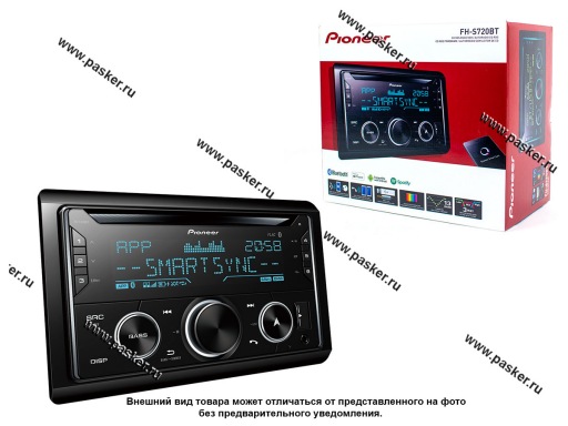 Фото: Автомагнитола 2DIN PIONEER USB/Bluetooth 4х50Вт FH-S720BT многоцветная подсв поддержка Apple/Androi Фото: Автомагнитола 2DIN PIONEER USB/Bluetooth 4х50Вт FH-S720BT многоцветная подсв поддержка Apple/Androi
