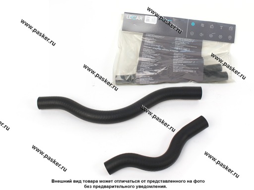 Фото: Патрубки печки 2111 2шт армированные LECAR