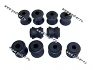 Втулки реактивных штанг 2101-07 Балаково 10шт 6маленьких+4больших|Код 10058