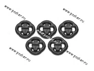 Крепеж глушителя 2108-099 ОКА Балаково 5 шт|Код 10059