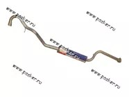 Резонатор 2123 Chevy Niva ФОБОС без катализатора с 2009г. фланец 3 отв. 10090|Код 10090