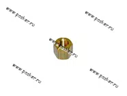 Гайка М10х1 приемной трубы Москвич высокая ключ 17|Код 10280