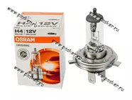 Лампа галоген 12V H4 60/55W P43t OSRAM 64193 [упаковка 10 шт.]|Код 10780