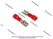 Клемма гнездовая 2,8мм мама Nord YADA луженая изолированная красная 1,5-2,8мм|Код 10974
