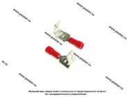 Клемма комплект 6,3мм мама+папа Nord YADA серия луженая изолированная+штекер 6,3мм красная 0,5-1,5мм|Код 11181