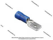 Клемма штыревая 2,8мм папа Nord YADA луженая изолированная синяя РПи-п 1,5-2,5мм|Код 11225