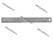 Линейка металлическая 150мм Ставрополь 30560|Код 11442