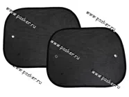 Шторки автомобильные 50х38см SVIMA на боковые стекла черные|Код 12180