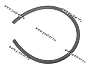Шланг вакуумного усилителя Волга Газель|Код 12562
