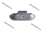 Грузик балансировочный 25гр NORM со скобой [упаковка 10 шт.]|Код 12770