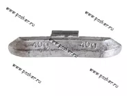 Грузик балансировочный 40гр NORM со скобой [упаковка 10 шт.]|Код 12777