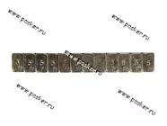 Грузик балансировочный самоклеящийся 5гр 12шт NORM цинк [упаковка 10 шт.]|Код 12802