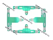 Плата заднего фонаря 2110 4шт|Код 12869