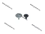 Пистон крепления обшивки салона Газель 3302-5402240/5602156 с гнездом|Код 13237