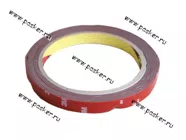 Скотч двухсторонний 10мм х 2,5м 3М|Код 13357