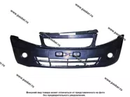 Бампер 2190 Granta Кампласт-Т передний гладкий Люкс с ПТФ|Код 13493