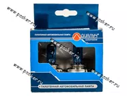 Лампа галоген 12V H4 100/90W P43t ДиаЛуч Blue 2шт|Код 13546
