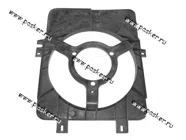 Кожух радиатора 2110 пластмасса Кампласт|Код 13558