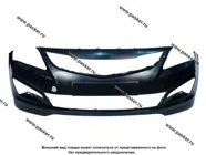 Бампер Hyundai Solaris Кампласт-Т передний с 2015-2017|Код 13655