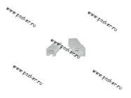 Колодка соединительная 1 контактная 6,3мм гнездо+штырь голая AVKOPRO|Код 14251