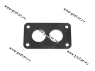 Прокладка карбюратора нижняя 2101 текстолитовая [упаковка 10 шт.]|Код 1435