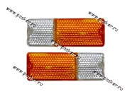 Рассеиватель переднего подфарника 2103,06 желтый|Код 1460