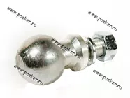 Фаркоп шар прямой с резьбой ф50мм L-120 мм оцинкованный|Код 14688