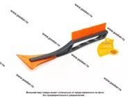 Щетка для снега со скребком 34см AIRLINE AB-R-08|Код 14890