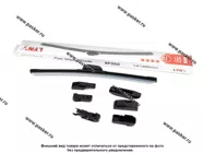 Щетки стеклоочистителя 35см универсальная LYNXauto бескаркасная XF350|Код 14994