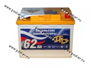 Аккумулятор Подольские Аккумуляторы 62Ач EN480/530 242х175х190 обр/п|Код 15079