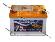 Аккумулятор Подольские Аккумуляторы 75Ач EN550/670 277х175х190|Код 15080