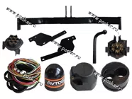 Фаркоп Nissan Almera 14- съемный шар с электрикой жгут 1,9м|Код 15103