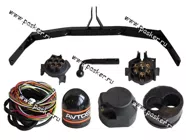 Фаркоп Great Wall Hover все кузова съемный шар с электрикой жгут 1,9м|Код 15104